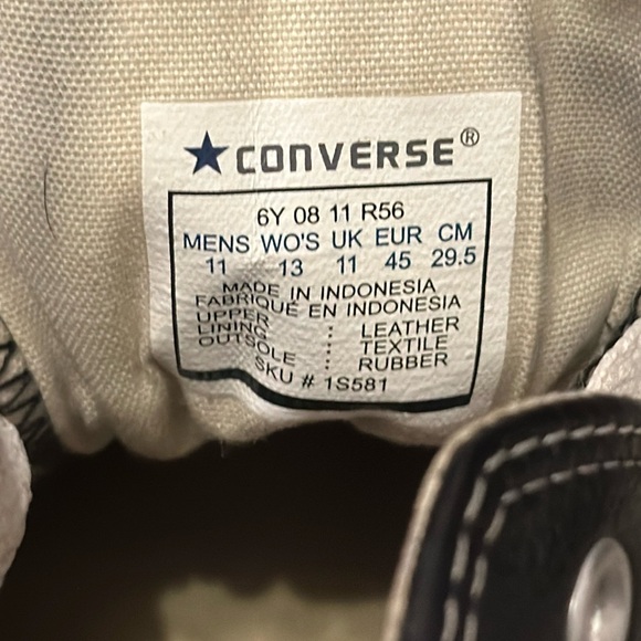 Converse Chuck Taylor All Star men’s High Top Sneakers size 11 - Picture 10 of 11